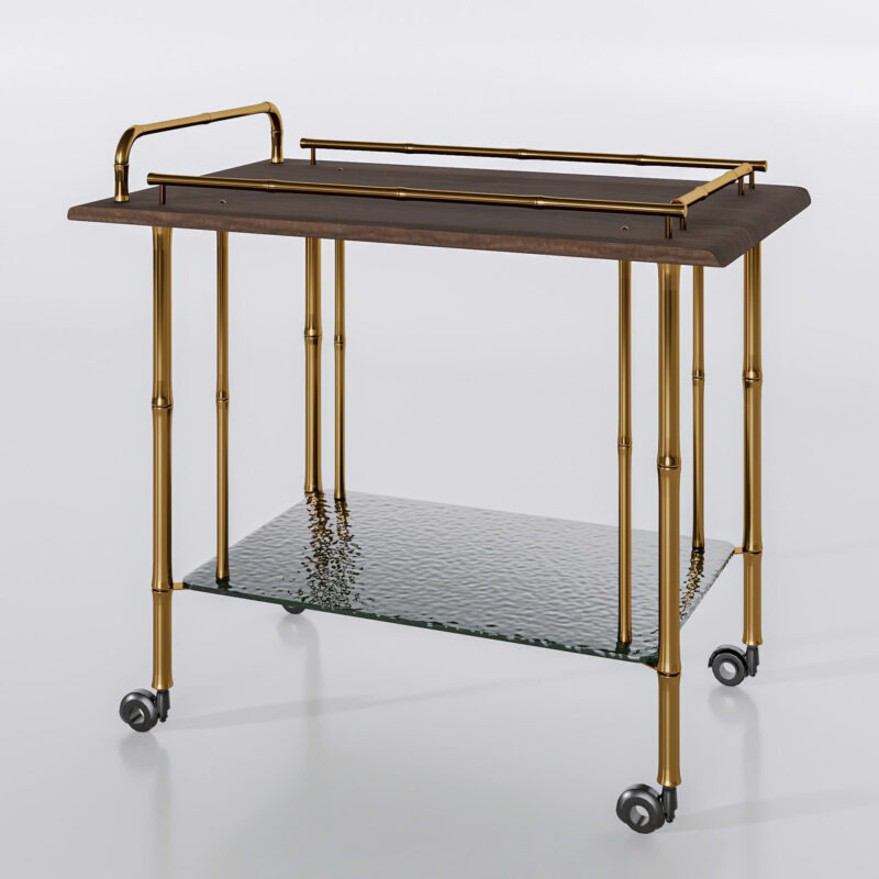 bar cart cộ xưa