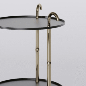 Bar cart tròn Bar cart tròn