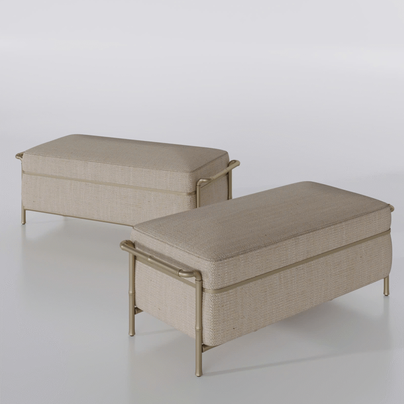 Ottoman gác nhẹ chiều