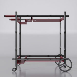 Bar cart Tịnh Viên ( Có bánh phụ) Bar cart Tịnh Viên ( Có bánh phụ)