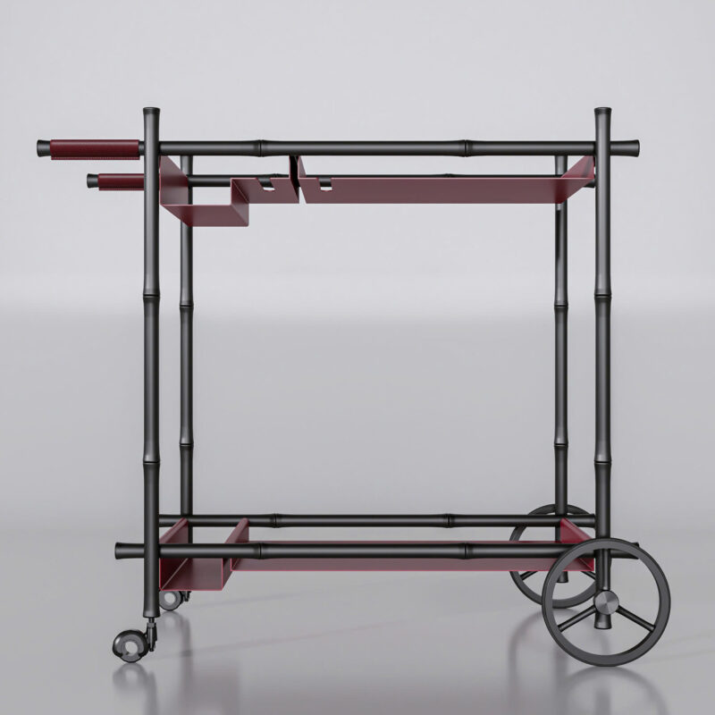 Bar cart Tịnh Viên ( Có bánh phụ) Bar cart Tịnh Viên ( Có bánh phụ)